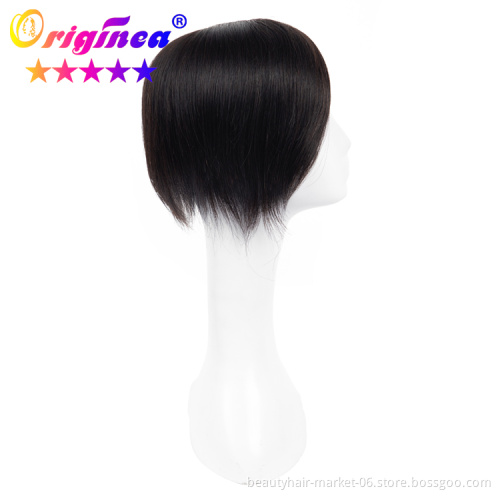 Top quality natural hair women wigs human hair toupee in stock